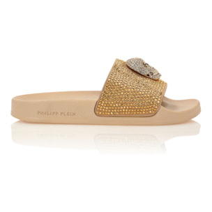 PHILIPP PLEIN Sandals Flat SKULL