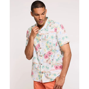 Camisa Manga Corta Blanco - Deuce