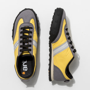 Zapatillas 1109 NYLON YELLOW-GREY/CROSS SKY color Yellow-grey