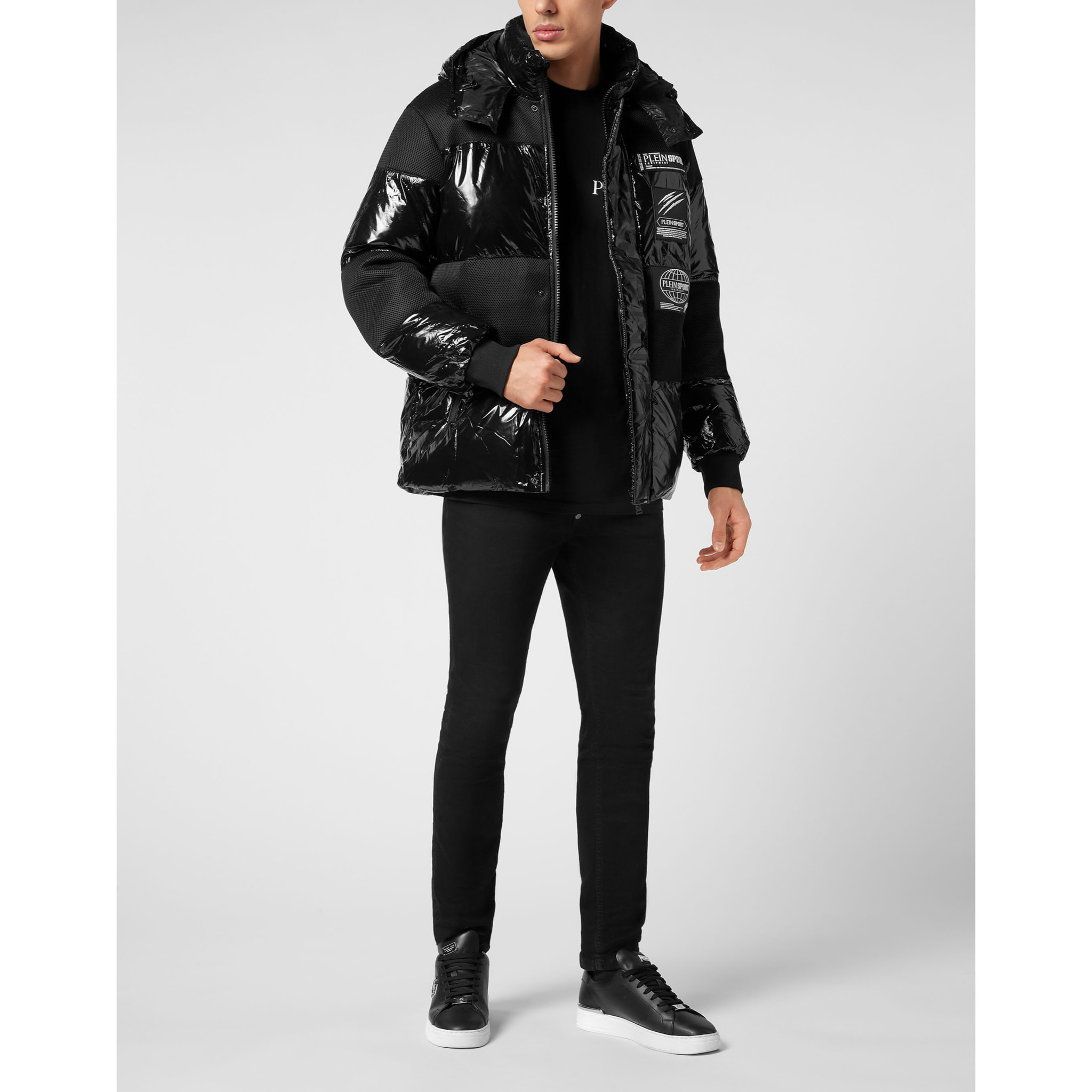 PLEIN SPORT Chaqueta de nylon GLOBAL EXPRESS EDITION