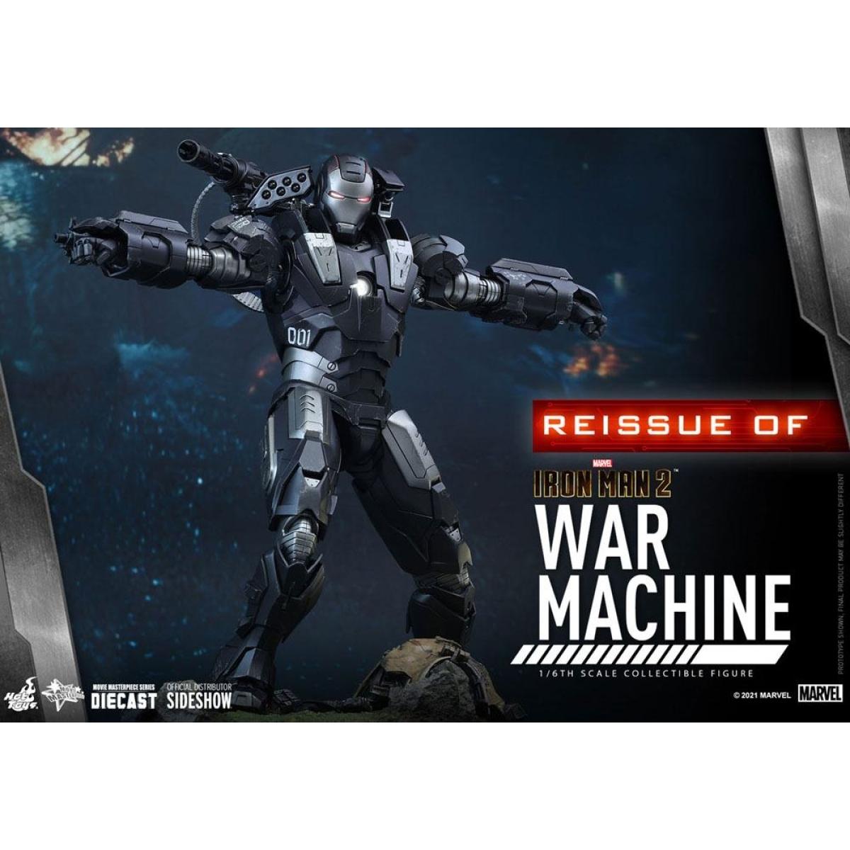 Iron Man 2 Movie Masterpiece Action Figura 1/6 War Machine 32 Cm Hot Toys