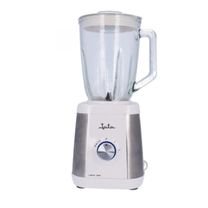Batidora de vaso JATA BT797 de 1300 W. 4 cuchillas. 2 velocidades + pulse. Pica hielo