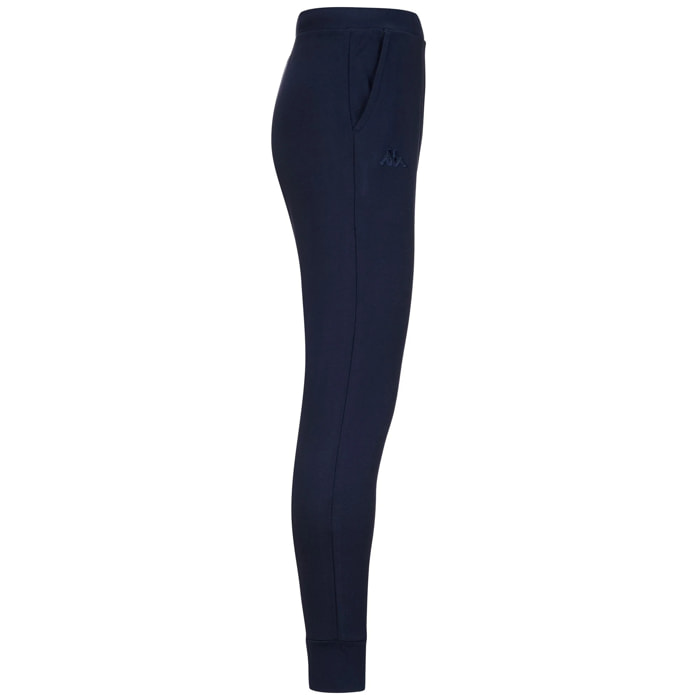 Kappa - Pantaloni Uomo Blu - Logo Zantus Ry