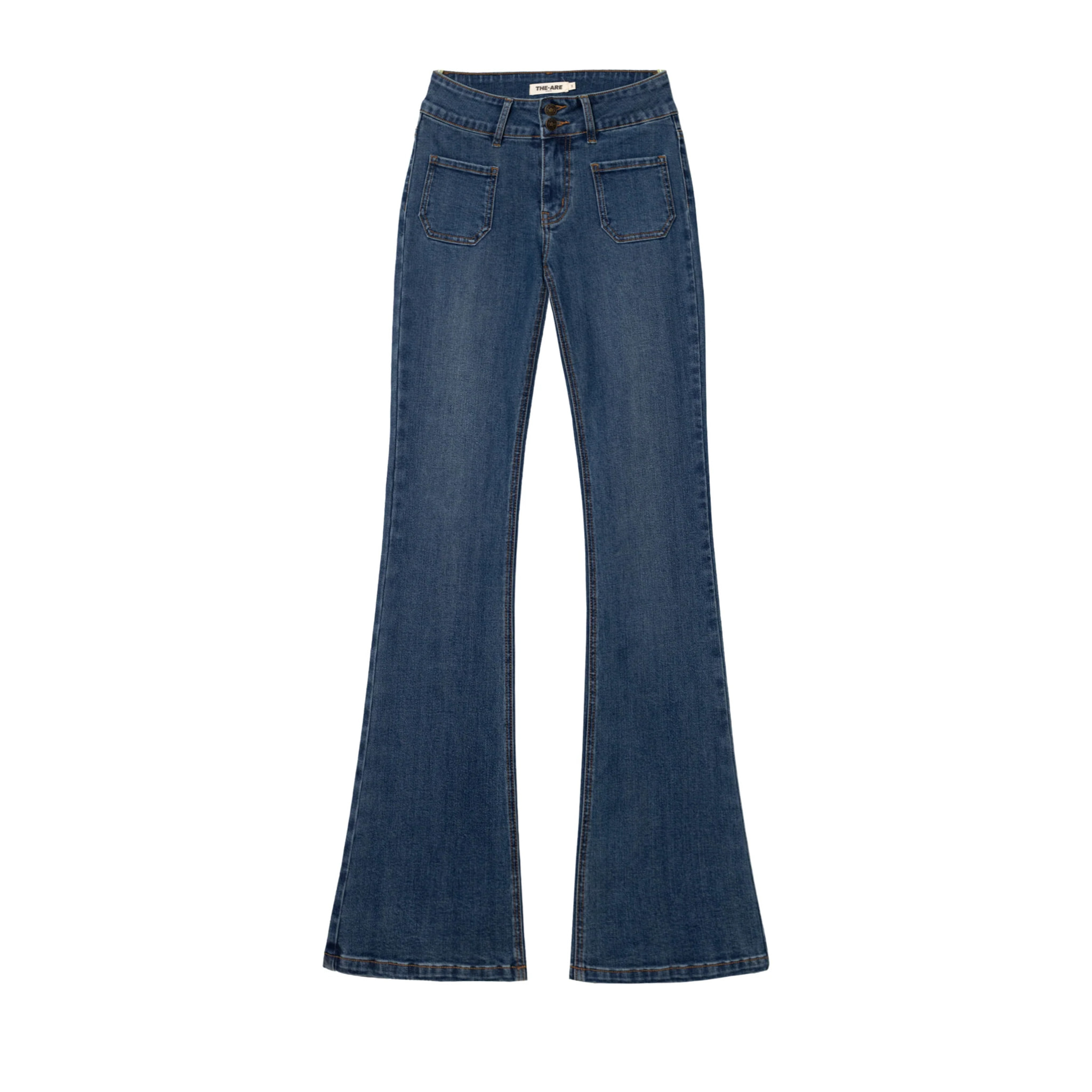 Pantalón de mujer vaquero acampanado