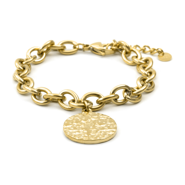 Pulsera Lorha acabado oro amarillo 18k