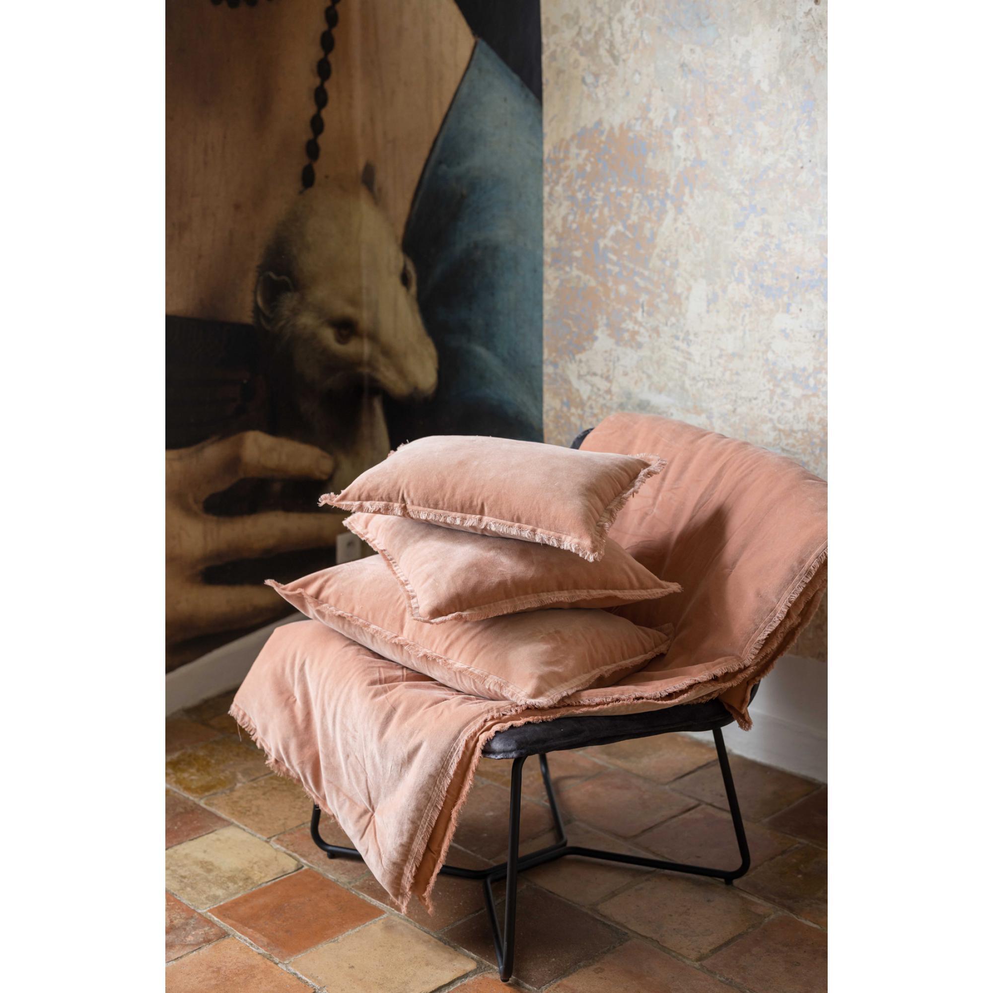 Coussin uni Fara