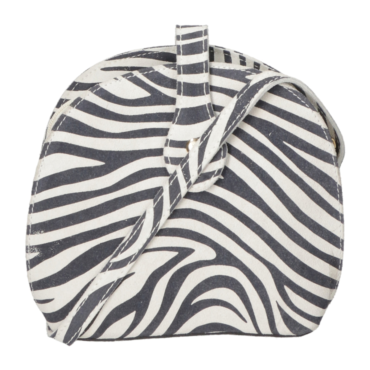 Borsa a tracolla da donna In Vera pelle Made in Italy 20x19x7 cm