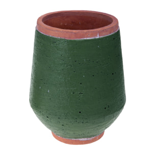 Vaso 24X24Xh.30 Cm - Pezzi 1 - 24X30X24cm - Colore: Verde - Bianchi Dino - Decori Casa E Complementi