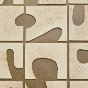 Toile 3D Castille vert Kaki 60x80cm