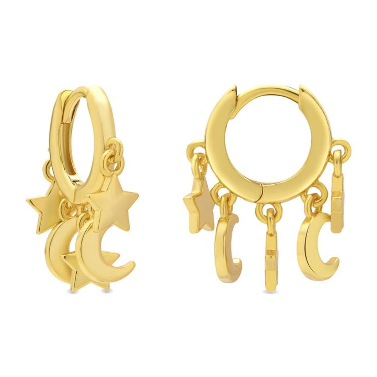 Pendientes acabado oro amarillo de 18k