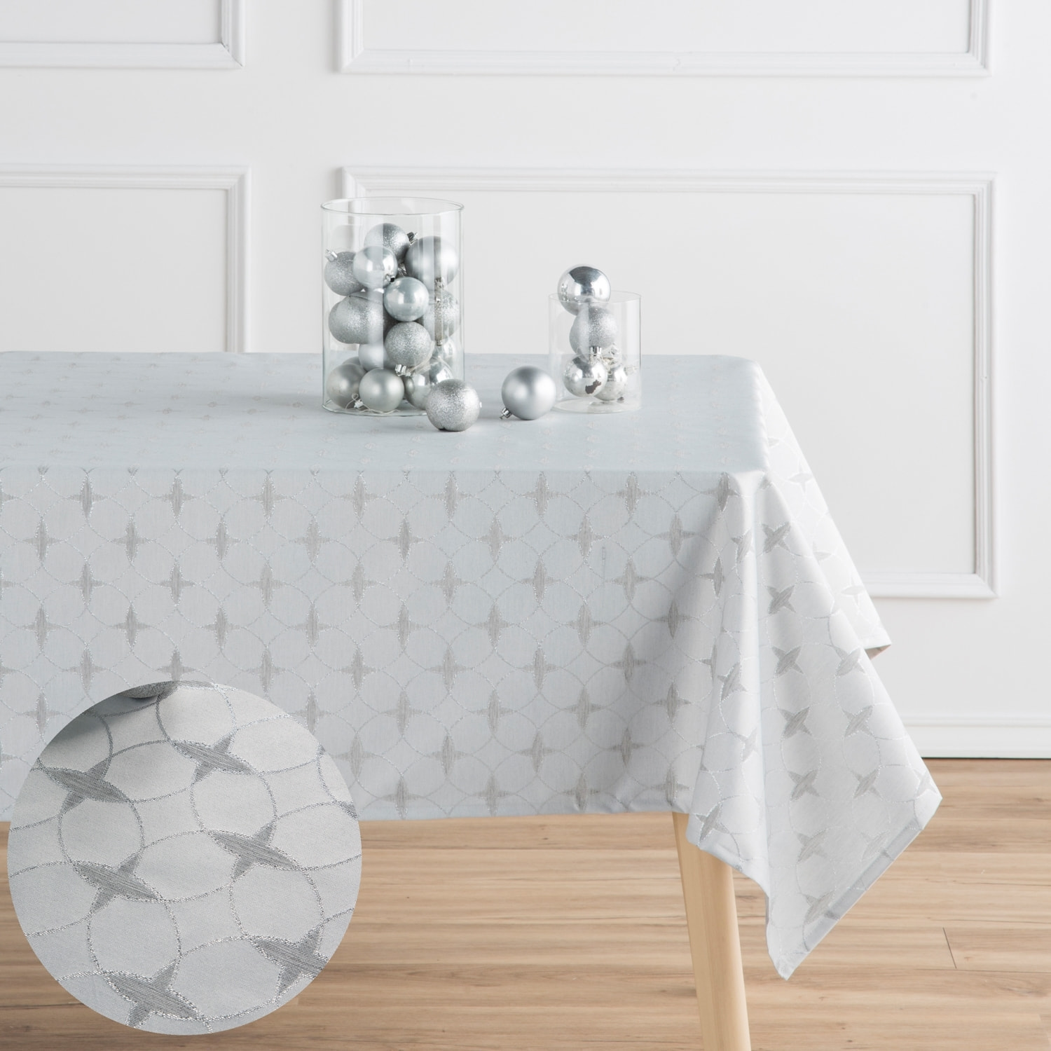 Mantel Antimanchas Lyra Plata