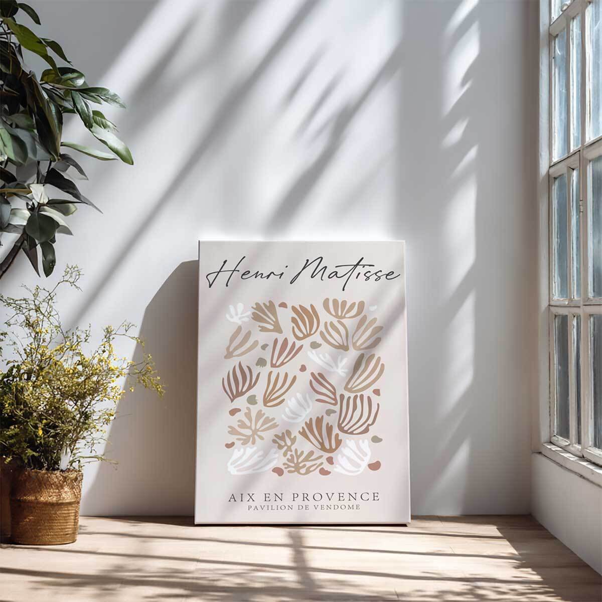 Tableau Flower Market Aix en provence fleurs modernes Toile imprimée