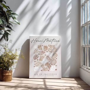 Tableau Flower Market Aix en provence fleurs modernes Toile imprimée