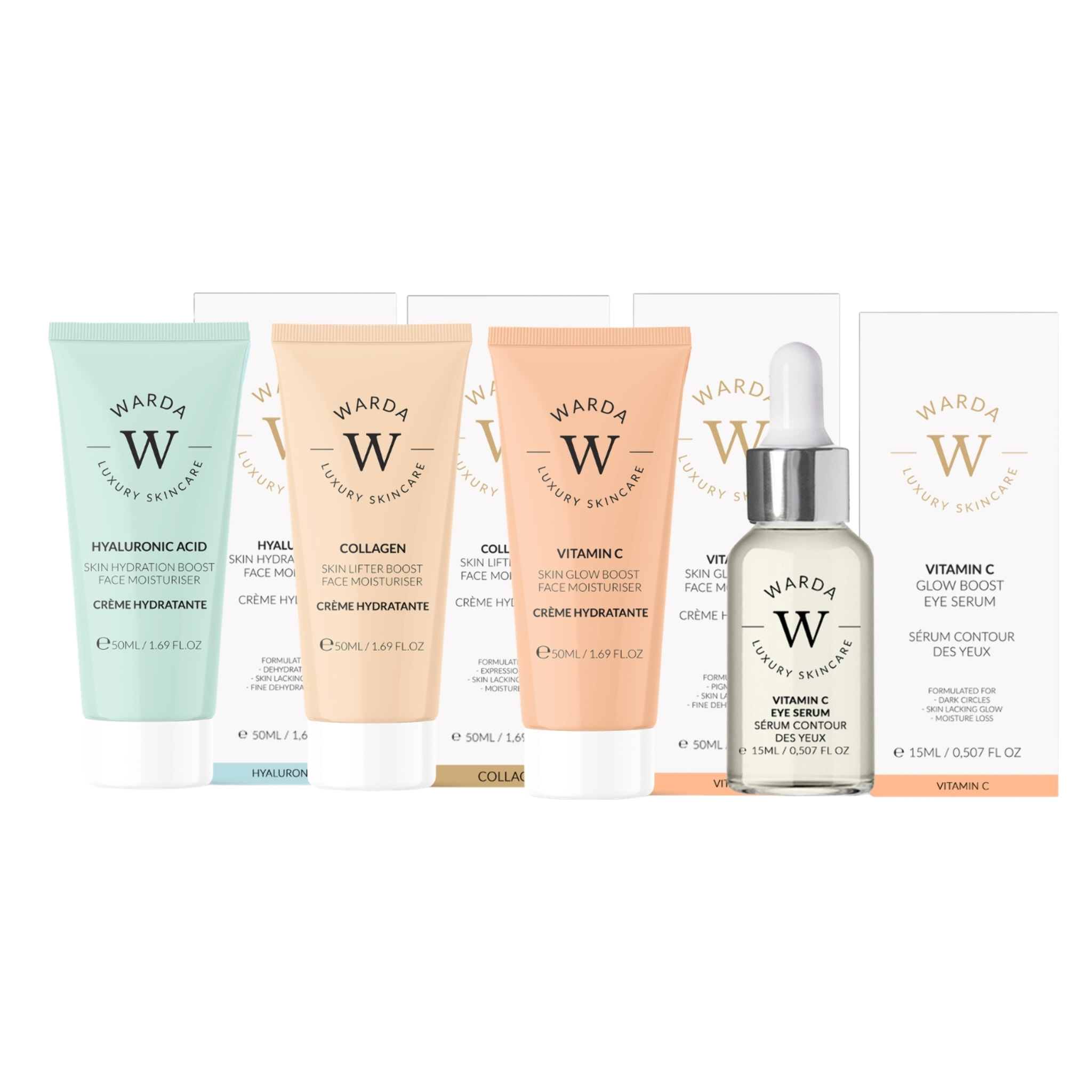 Kit de Vitamina C para un Brillo Radiante y un Efecto Reafirmante con Colágeno