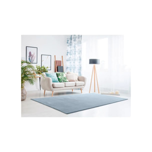 LOFT Alfombra lavable en color azul, varias medidas disponibles