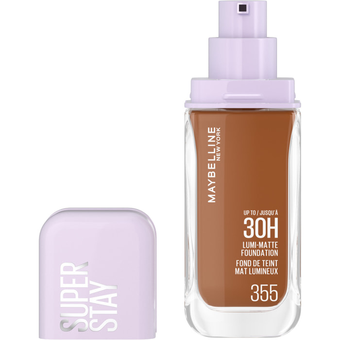 Maybelline New York Superstay 30H Lumi-Matte Fond de Teint 355