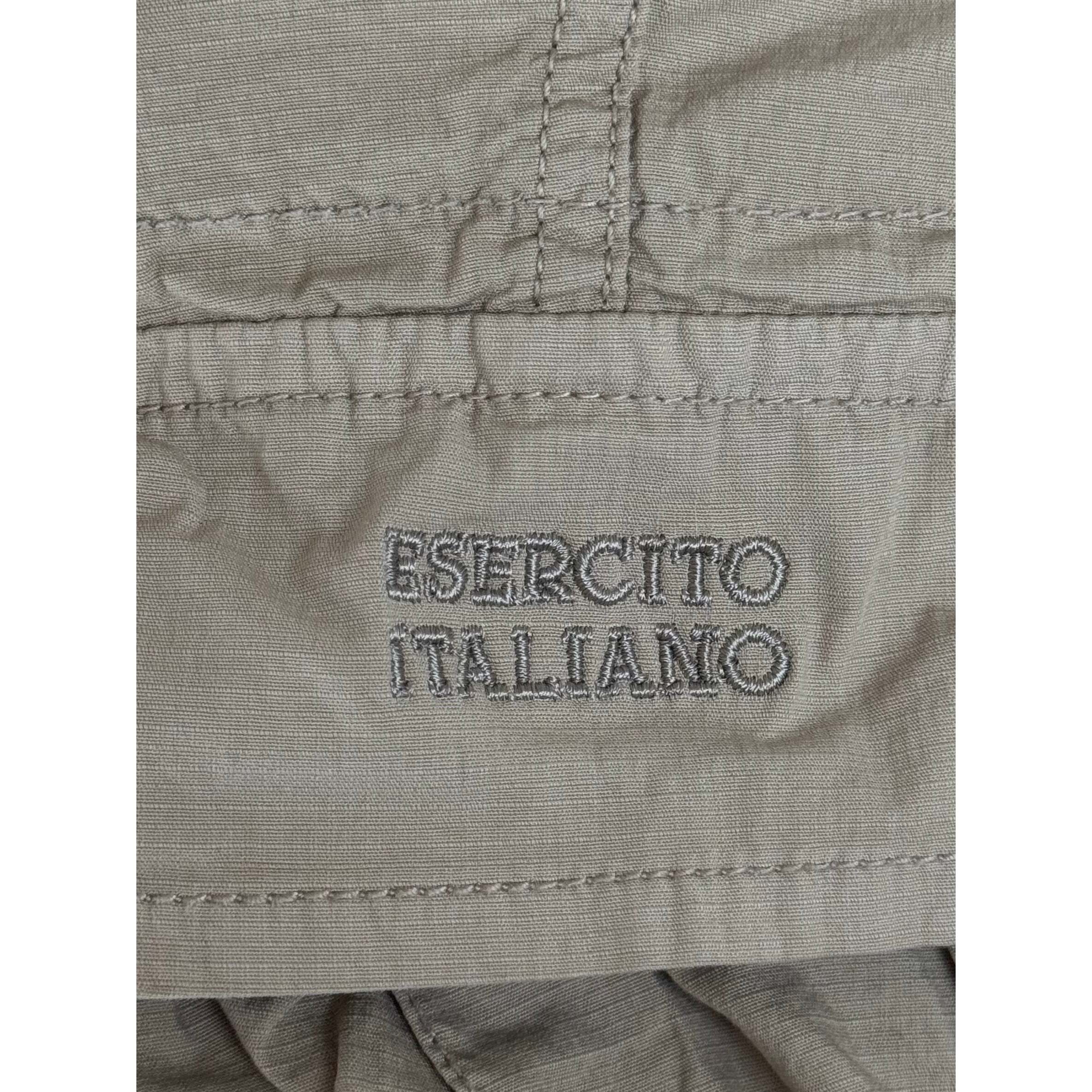 Bermuda Esercito cargo kaki uomo