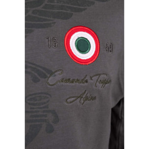 T-Shirt Uomo W4F722 Esercito