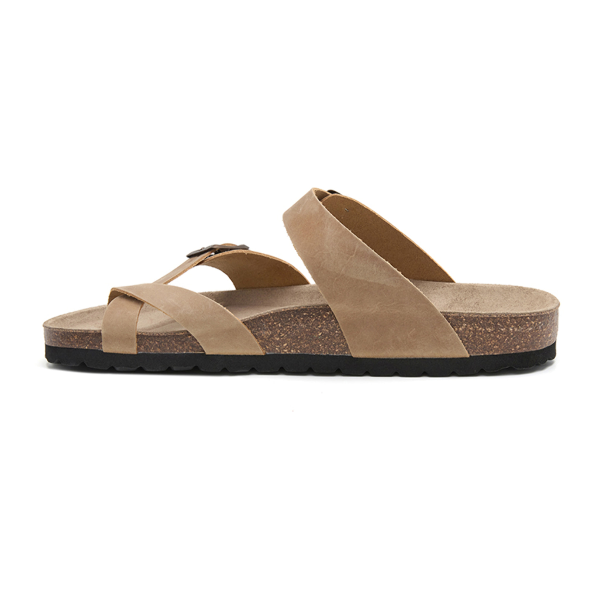 SANDALIA BABUNKERS MARRON