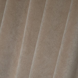 Rideau en velours tamisant - Sable