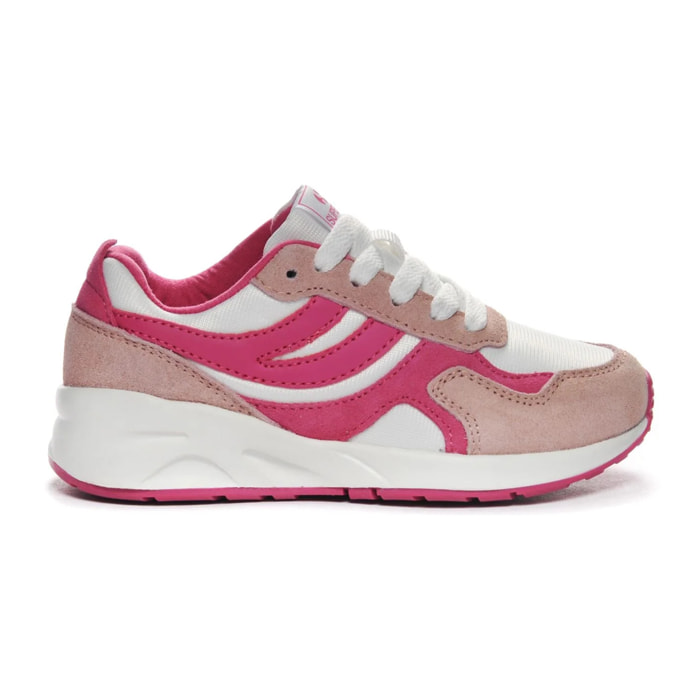 Superga - Sneakers Bambino/a Rosa - 4073 Kids Training Poly Suede