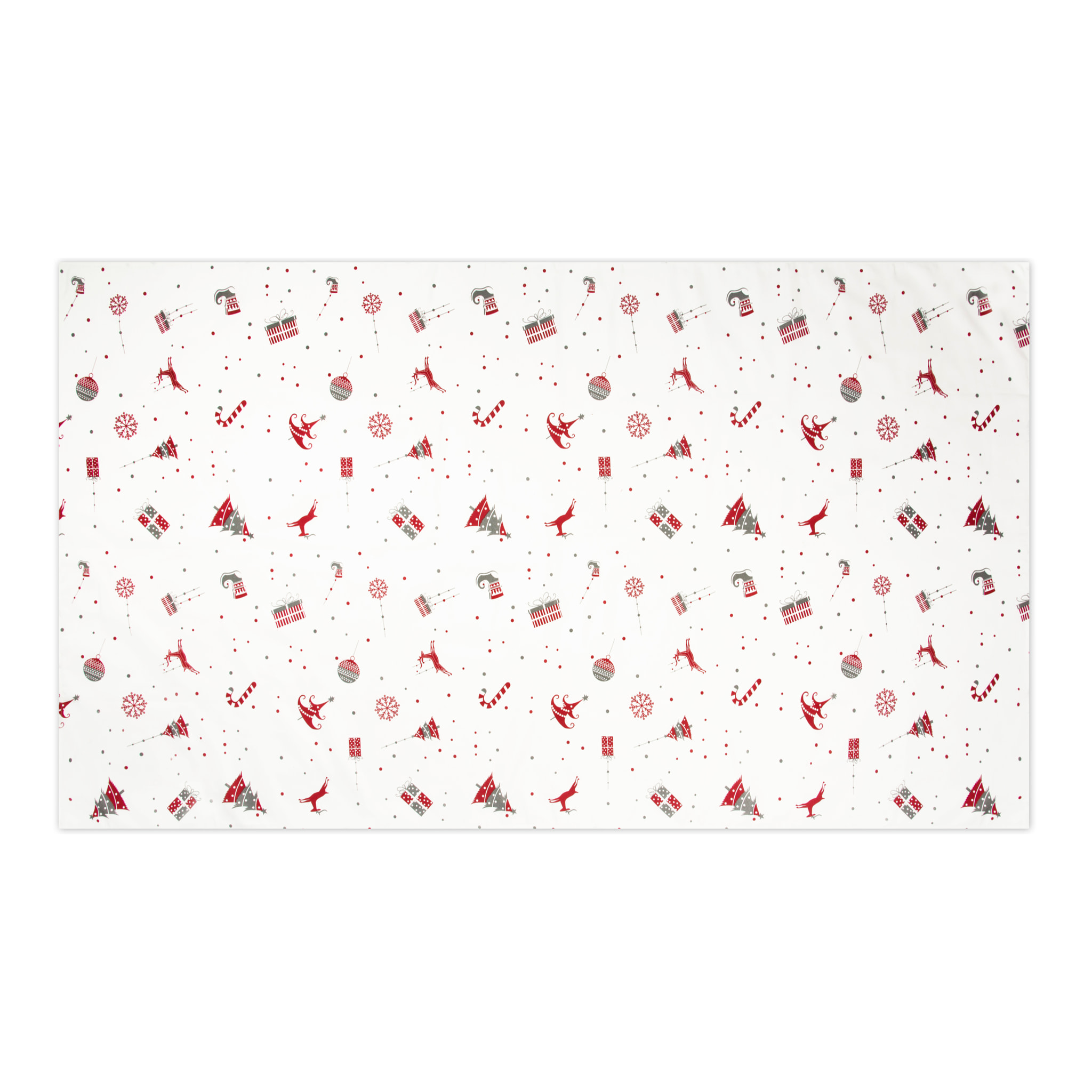 Tovaglia Excelsa – Merry Christmas, Cotone bianco
