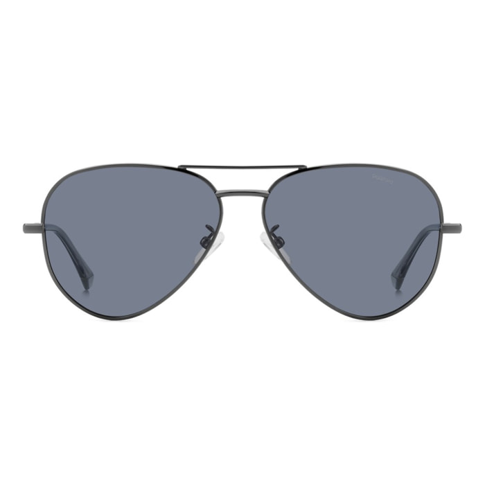 Gafas de Sol Polaroid PLD 4186/G/S/X KJ1 C3 57 Polarizadas de Metal Hombre 57 mm