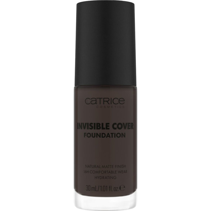 Invisible Cover Foundation - Fond de Teint Couvrant Invisible Fini Mat 30ml