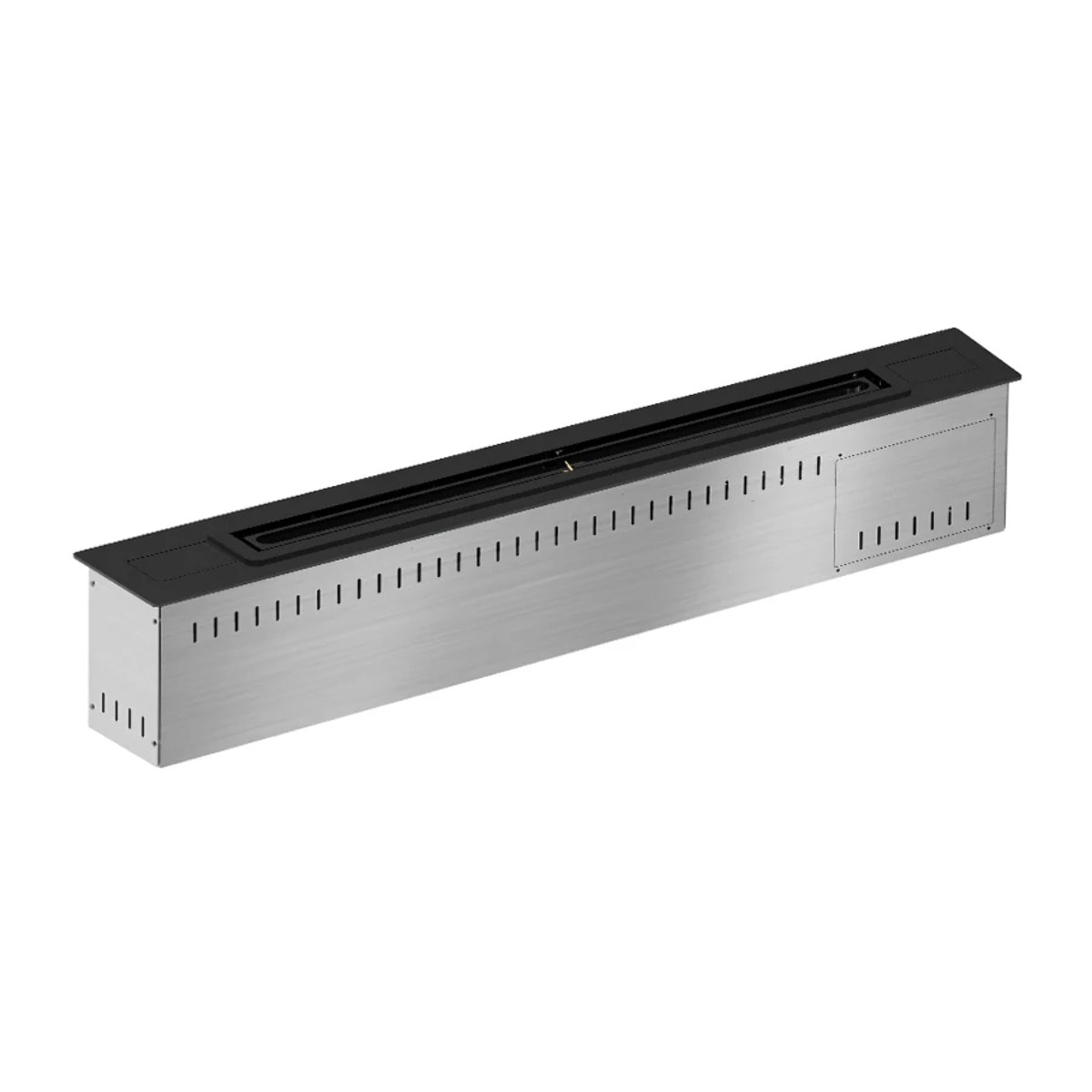 Slim 70 - Bruciatore a Bioetanolo Automatico da Incasso 61x16,8x12,8 cm 2,4lt Smart App in Acciaio