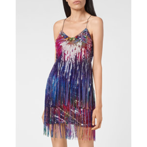 PHILIPP PLEIN Short Dress TIE DYE