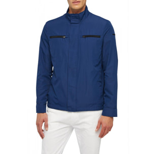 Chaquetas Hombre de la marca GEOX  modelo M JHARROD SHORT JKT AZUL
