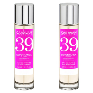 Caravan fragancias set de 2 frascos perfume de mujer nº39, de 150 ml