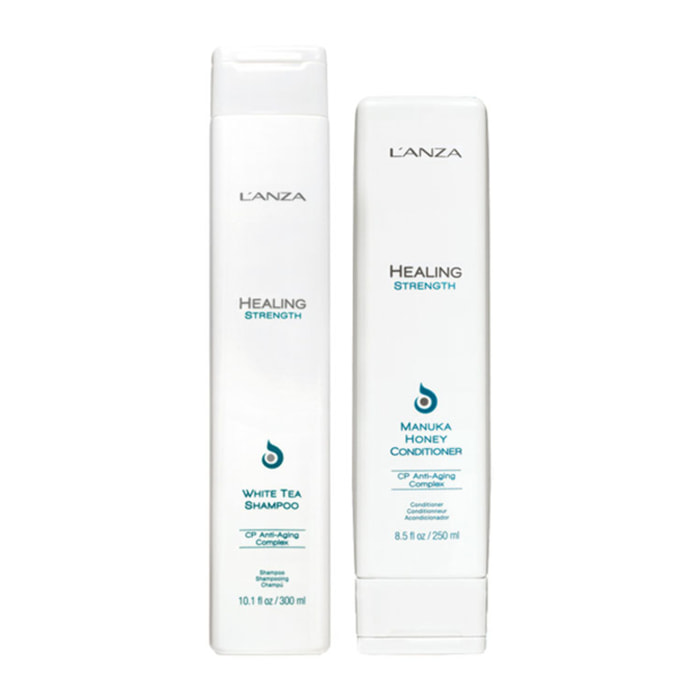 L'ANZA Kit Healing Strength Shampoo 300ml + Conditioner 250ml