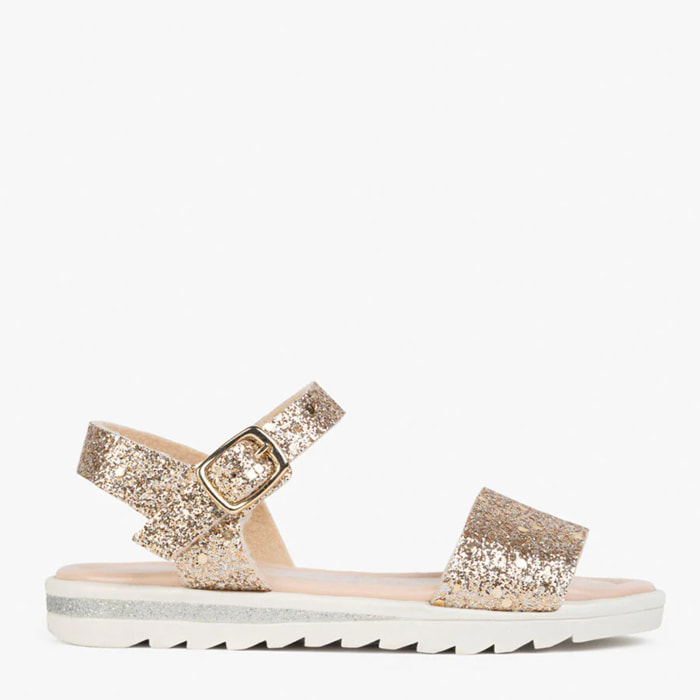 Sandali da bambina con glitter