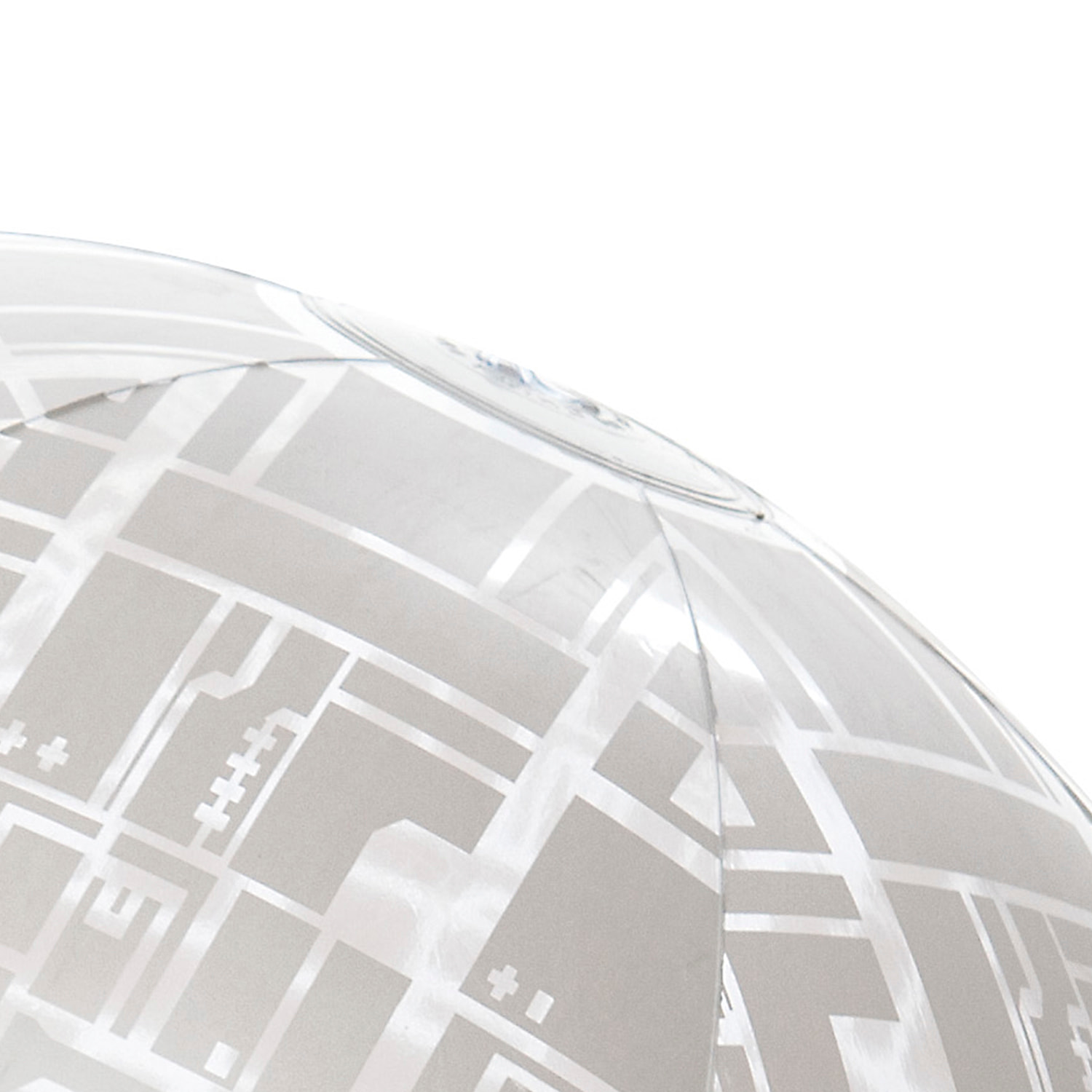 DAM Pelota de playa espacial Star wars 61 cm. 61x61x61 Cm. Color: Blanco