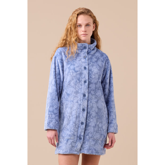 Vestaglia donna invernale in coral articolo flory Noidinotte