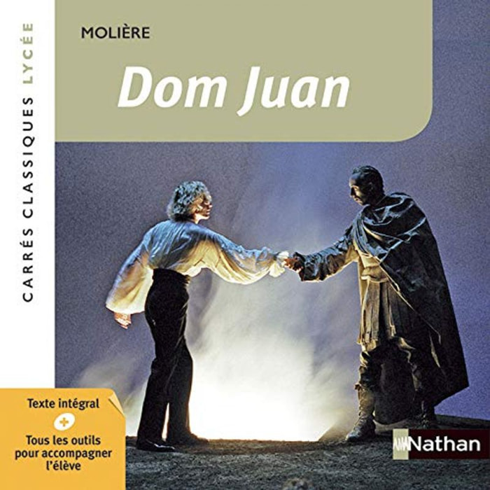 Molière | Dom Juan - Molière - Edition pédagogique Lycée - Carrés classiques Nathan | Livre d'occasion