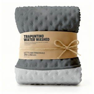 TRAPUNTINO WATER WASHED MATRIMONIALE