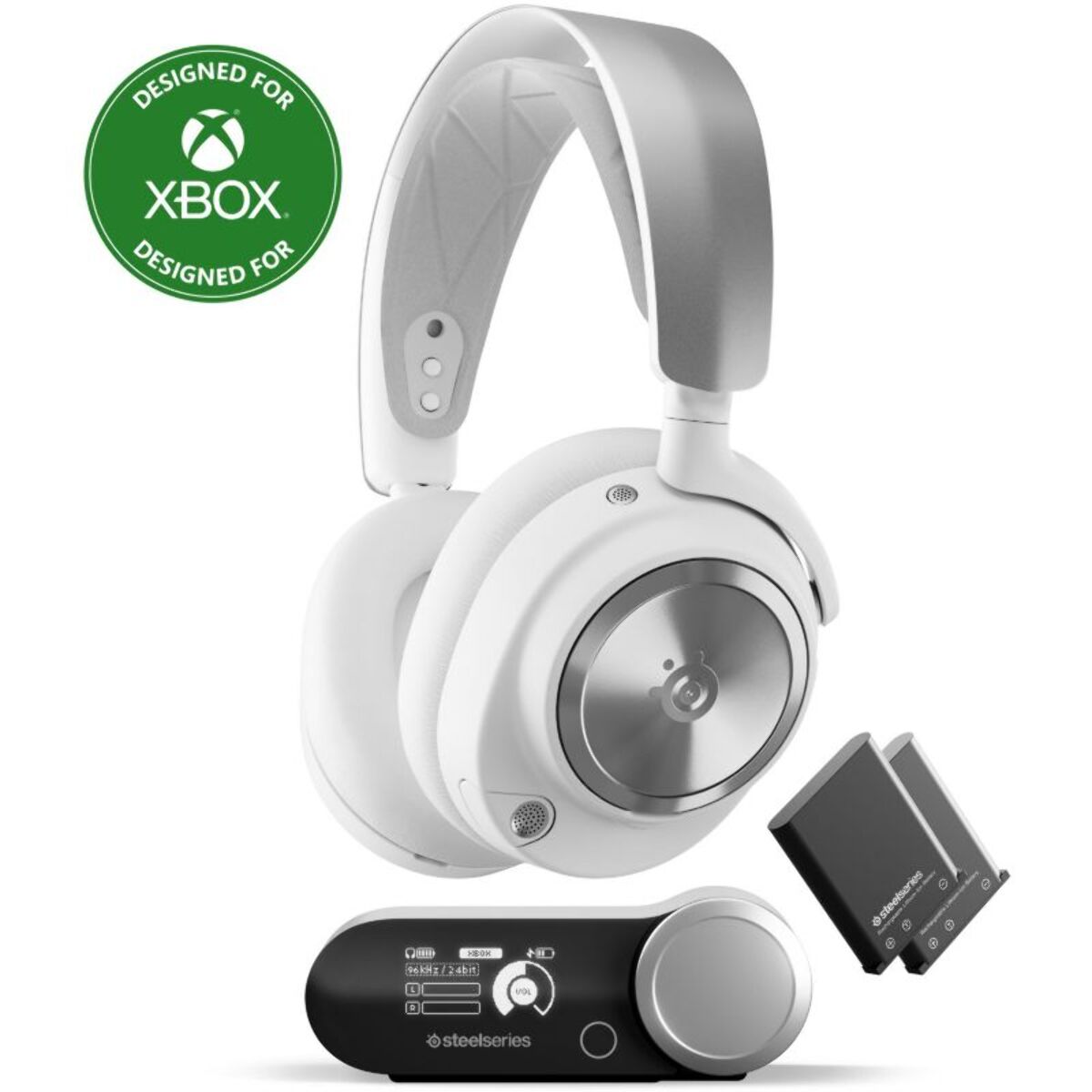 Casque gamer STEELSERIES Arctis Nova Pro WL X White