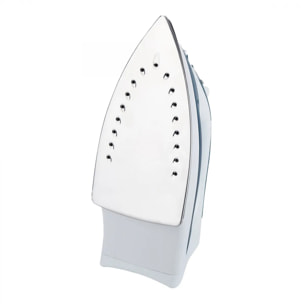 Plancha de vapor JATA PL120 con suela de acero inoxidable. Vapor vertical. 2200 W