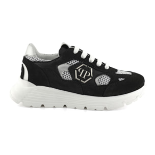 PHILIPP PLEIN Suede Low-Top Sneakers