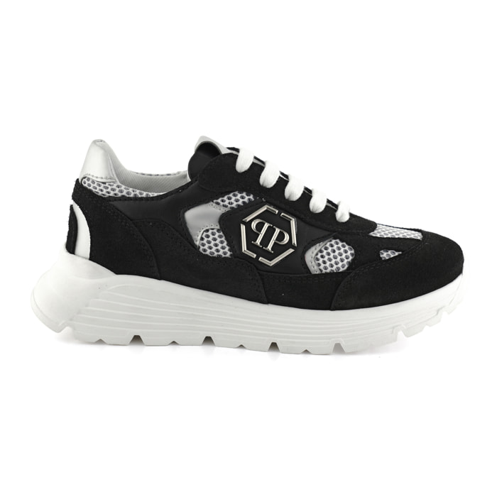 PHILIPP PLEIN Suede Low-Top Sneakers