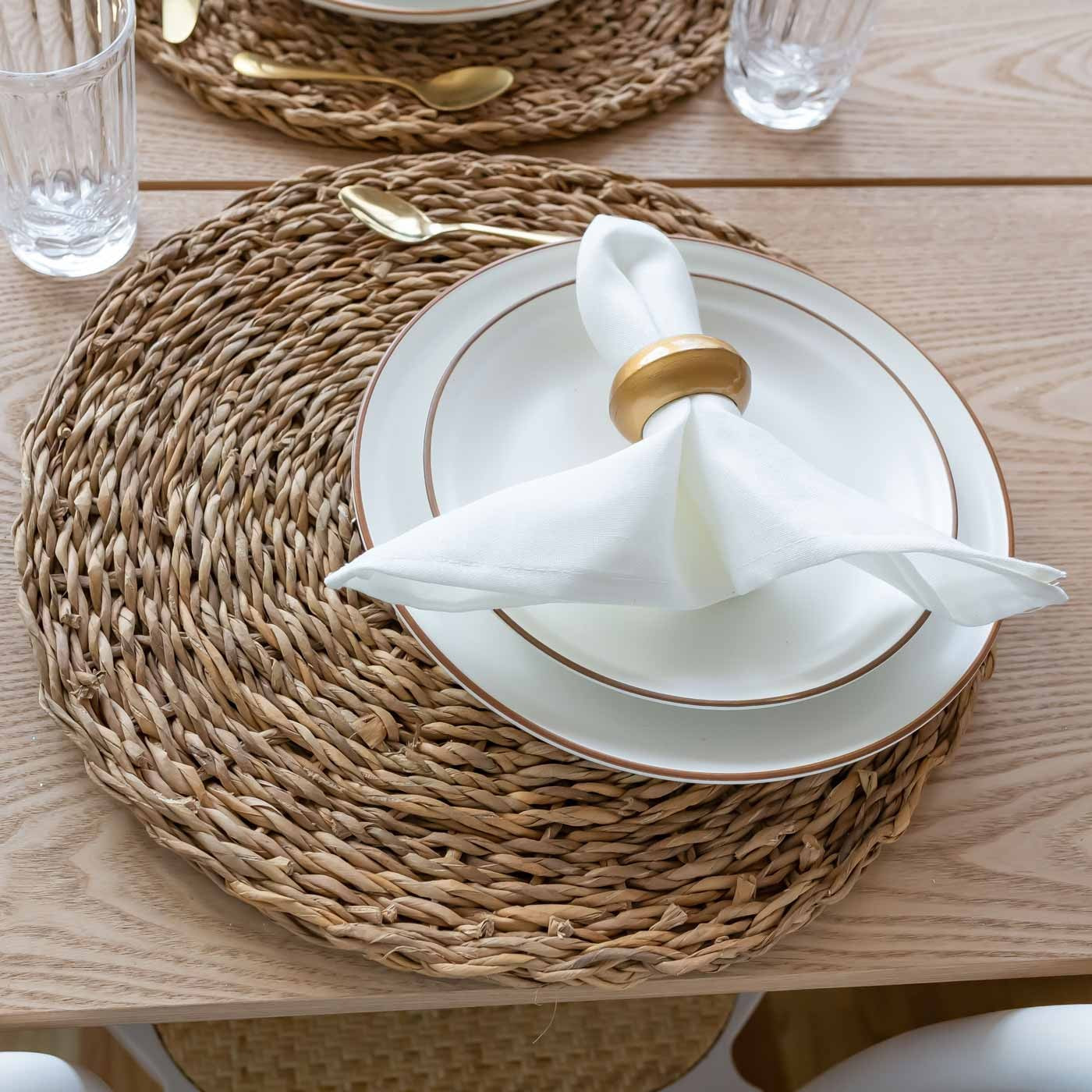 Set de table vertal naturel 40cm