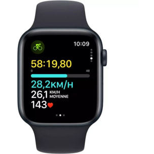 Montre connectée APPLE WATCH SE 44mm Minuit S/M Cellular