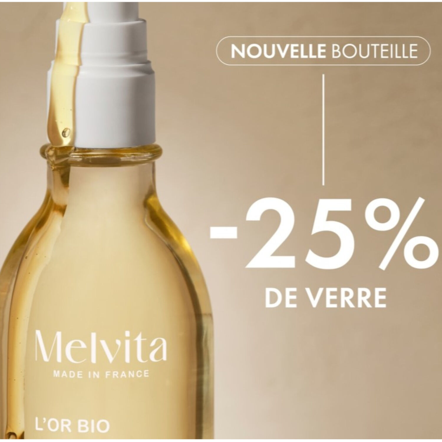 Huile Extraordinaire L'Or Bio  - Visage, Corps et Cheveux