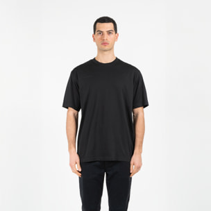 T-shirt jersey cotone organico con stampa oversize fit