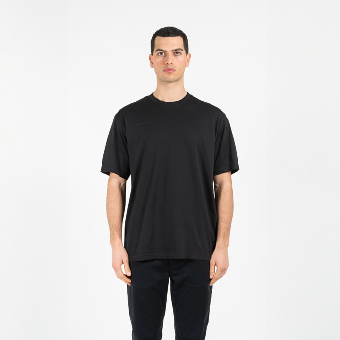 T-shirt jersey cotone organico con stampa oversize fit