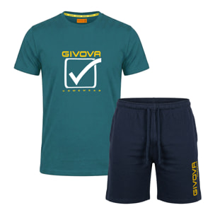 Completo Homewear Uomo Corto GIVOVA Cotone