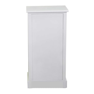 Cassettiera Eleonora Vacchetti bianco 4 cassetti cm38x28h75