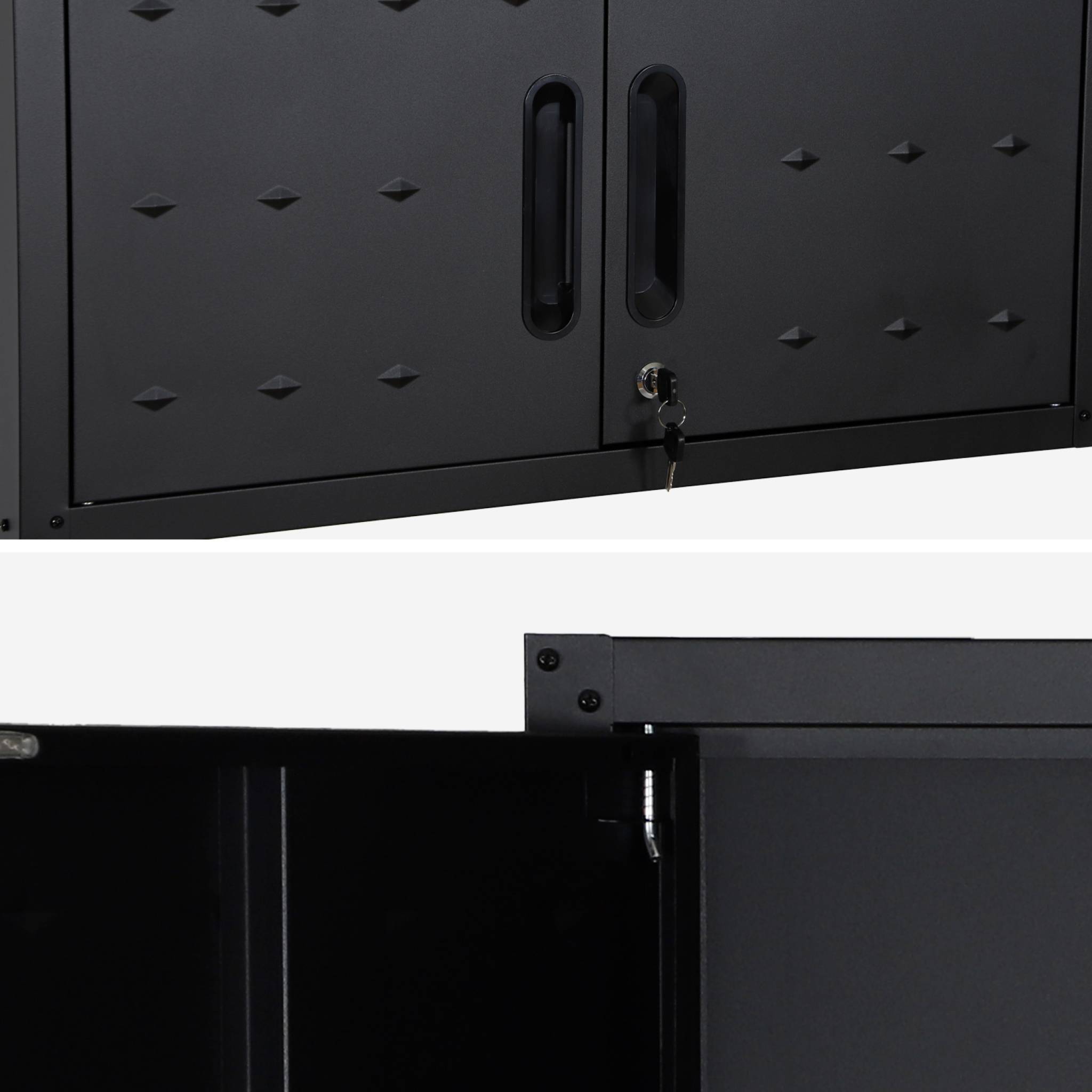 Meuble haut de rangement pour garage